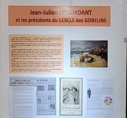 Jean-Julient Lemordant, premier président du Cercle en 1910, et qui le restera jusqu'en 1968 !